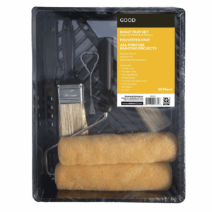 10-Piece Knit Polyester Paint Tray Kit