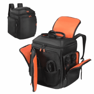 Travel Carrying Case Backpack Compatible with for S1 Pro/ S1 Pro+ Portable Bluetooth Speaker,Extra Pockets for Microphone,Charger,Cable