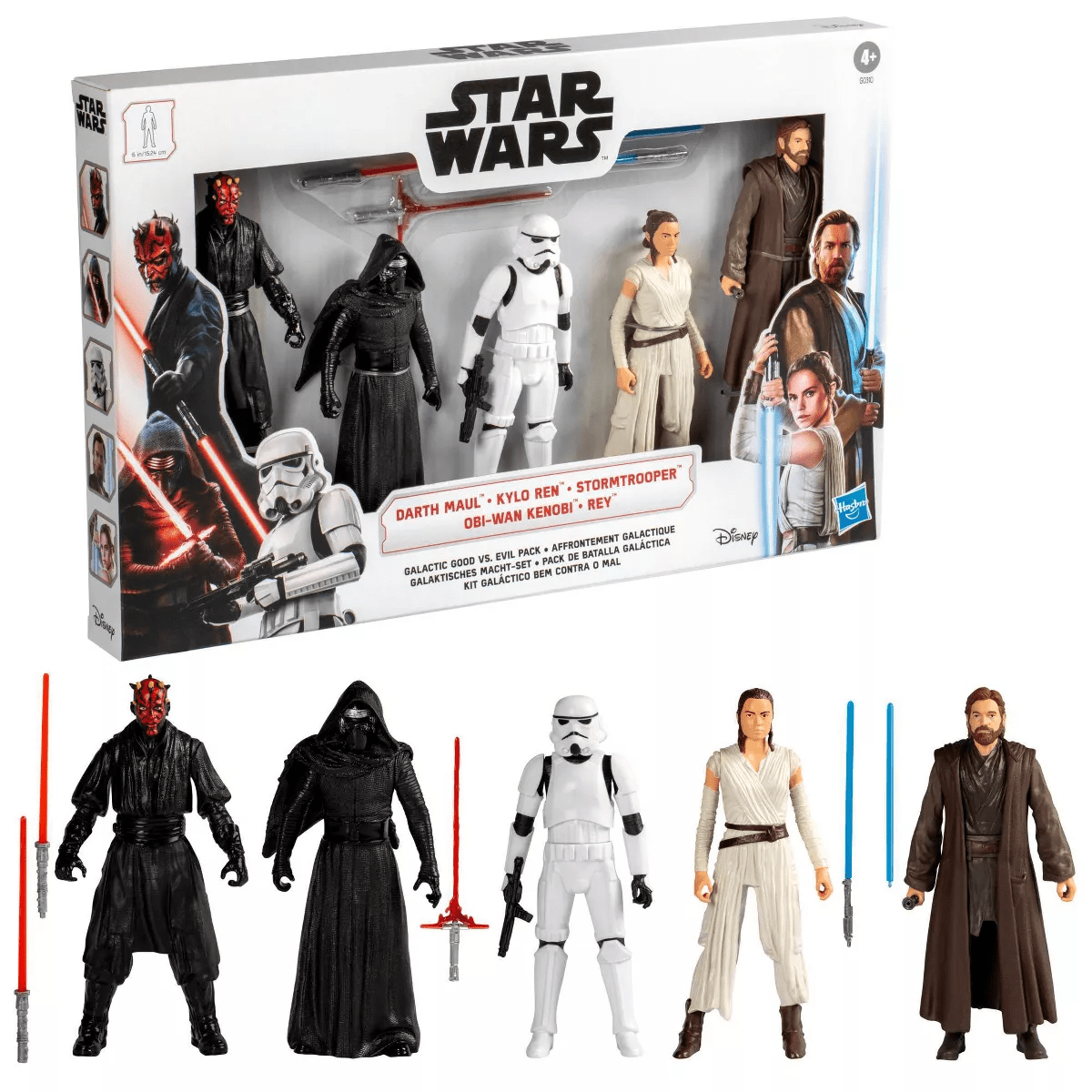 Star Wars Galactic Good Vs. Evil 6" Action Figure Set - 5Pk( Target Exclusive) - Image 3