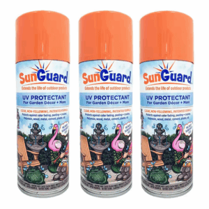 Sunguard UV Protectant Spray for Outdoor Decor, Furniture and More (3-Pack)