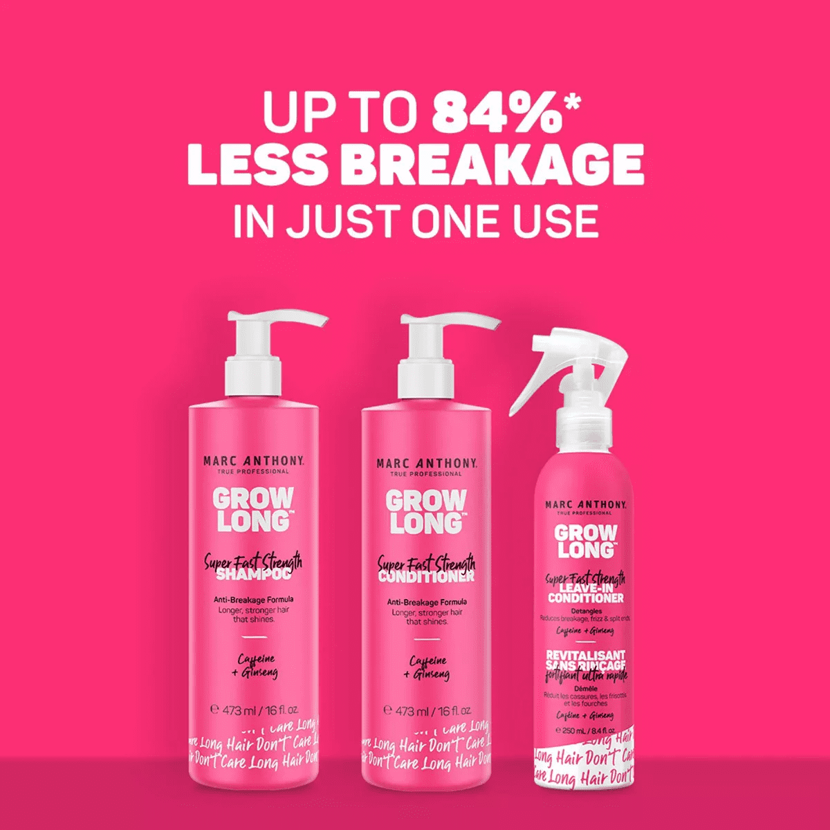 Marc Anthony Grow Long Biotin Leave in Conditioner Spray & Hair Detangler - 8.4 Fl Oz - Image 3