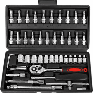 Ratchet Kit 53Pcs Car Repair Tool Kit Car Repair Tool Ratchet Torque Wrench Combo Multifunctional Hand Tools