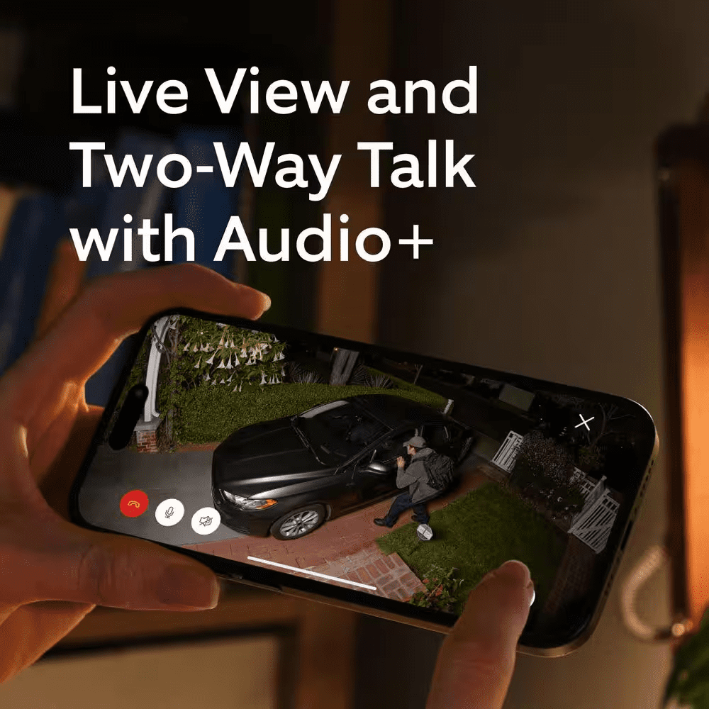 Spotlight Cam Pro (2Nd Gen), Plug-In - Retinal 4K Security Camera, 10X Enhanced Zoom, 2-LED Spotlights, Black - Image 6