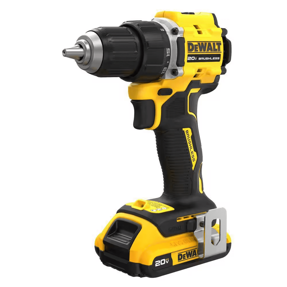 ATOMIC 20V Lithium-Ion Cordless Compact 1/2 In. Drill/Driver Kit with 4.0Ah Battery, 2.0Ah Battery, Charger and Bag - Image 5
