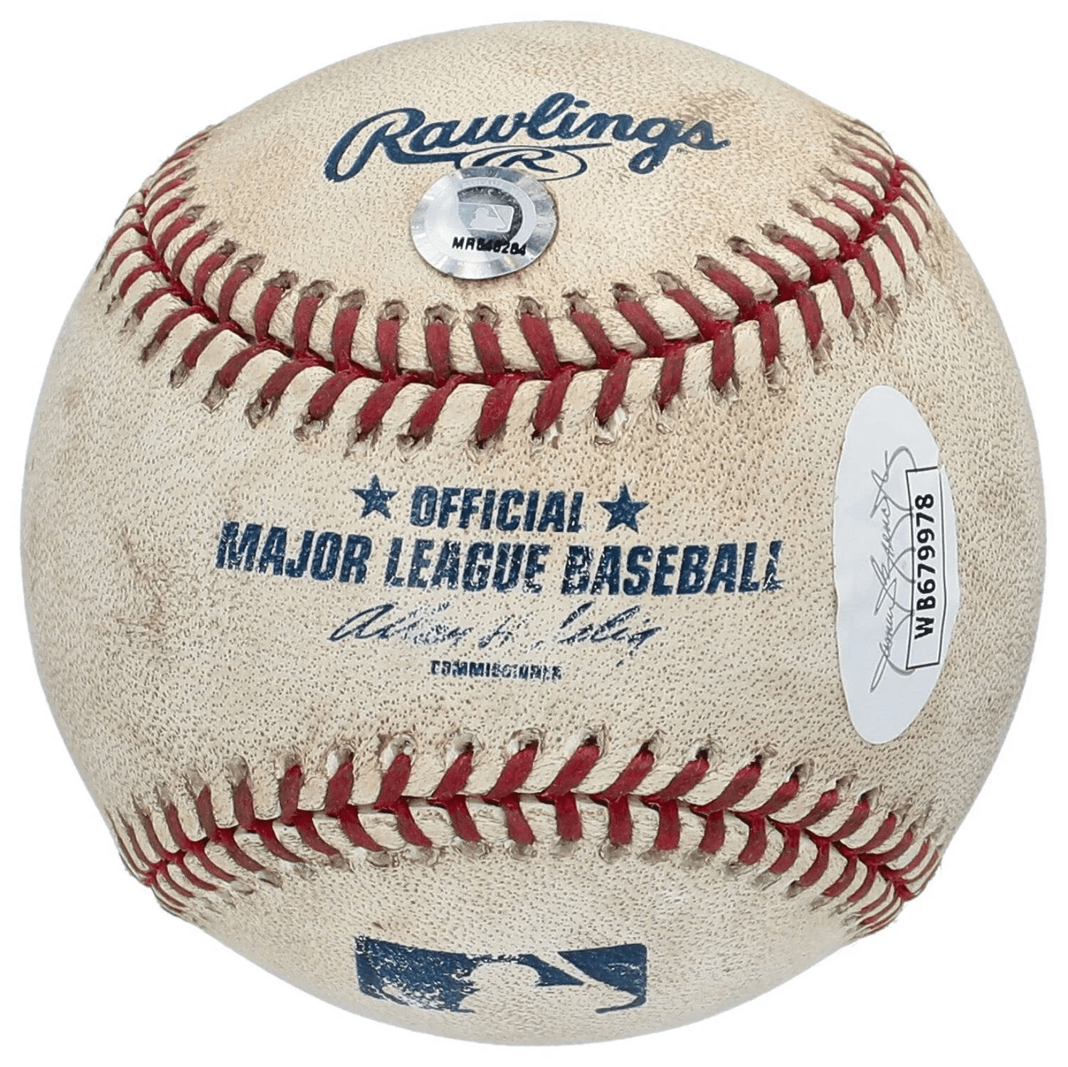 Historic Randy Johnson 2004 Perfect Game Signed Inscribed Game Used Baseball JSA - Image 6