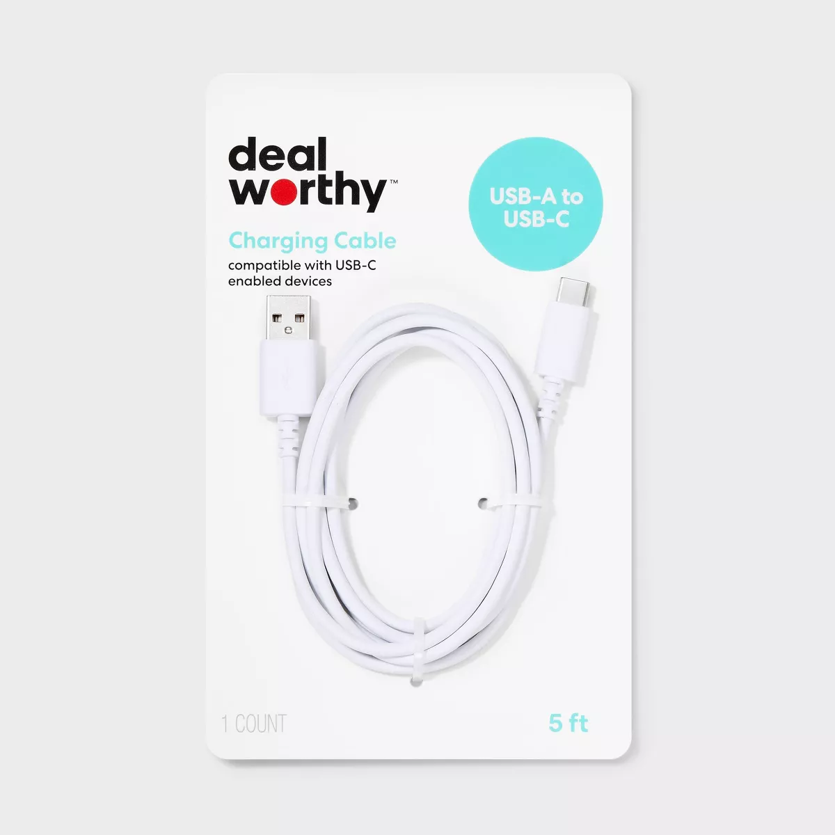 5' USB-A to USB-C Cable - Dealworthy - Image 4