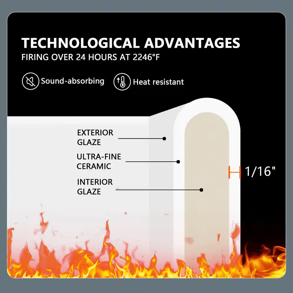 Eclipse White Ceramic 33 In. L 50/50 Rectangular Double Basin Farmhouse Apron Kitchen Sink with Grid and Strainer - Image 8