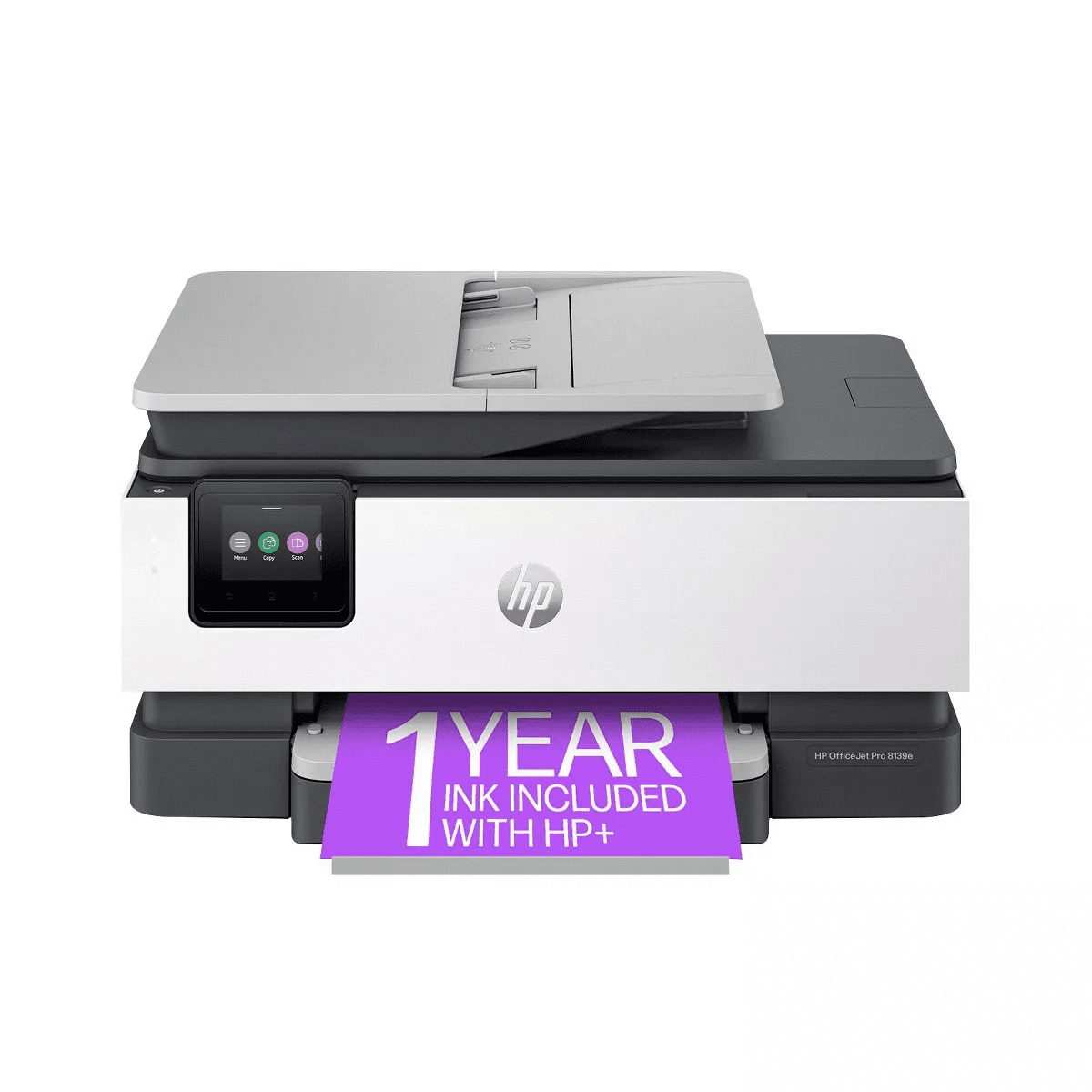 HP Officejet Pro 8139E Wireless All-In-One Printer with 1 Full Year Instant Ink with HP+, Ai-Enabled