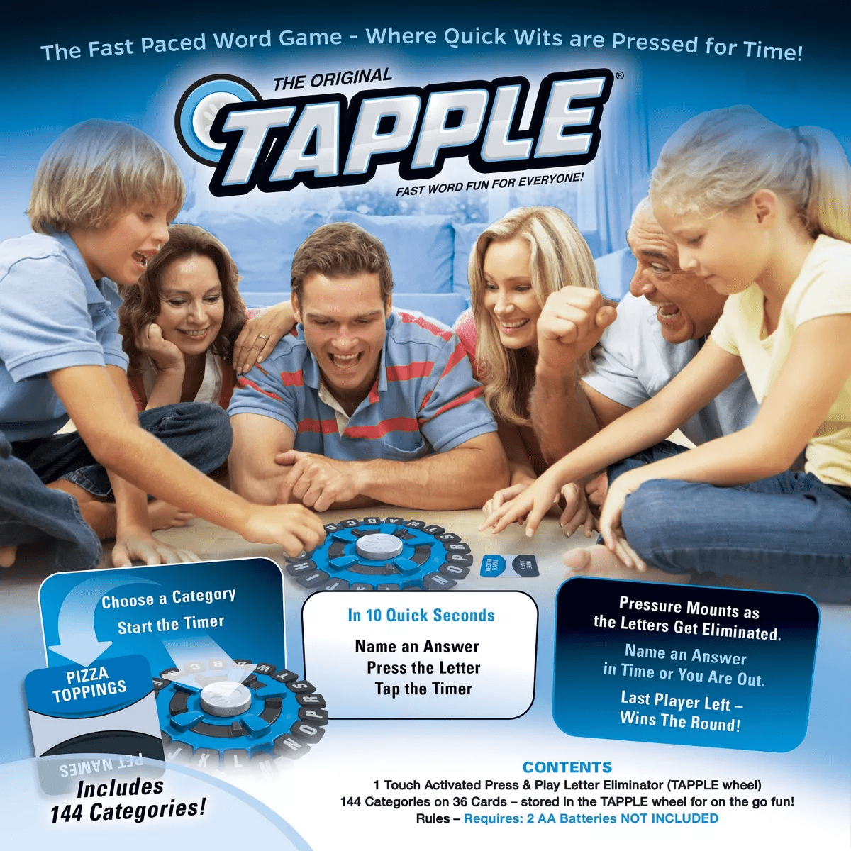 Tapple Game: Family Word Board by the Op Games, 2-8 Players, Educational for Language Skills - Image 9