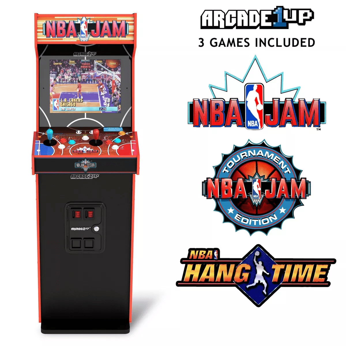 NBA Jam Deluxe 2-Player Control Panel Arcade Machine - Image 2