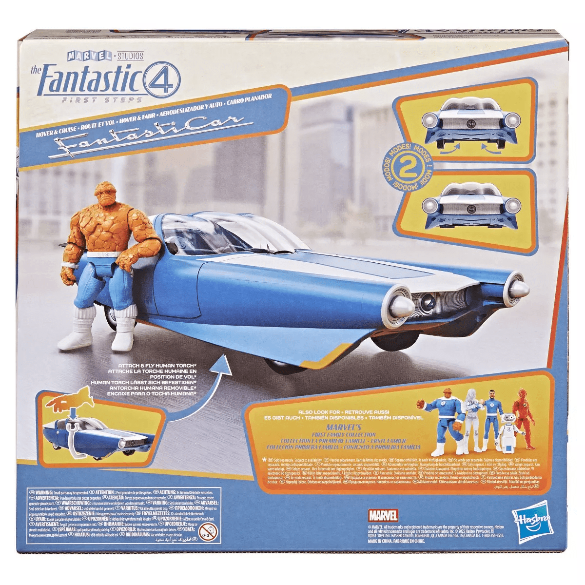 Marvel Studios the Fantastic Four Epic World of Action Hover & Cruise Fantasticar - Image 8