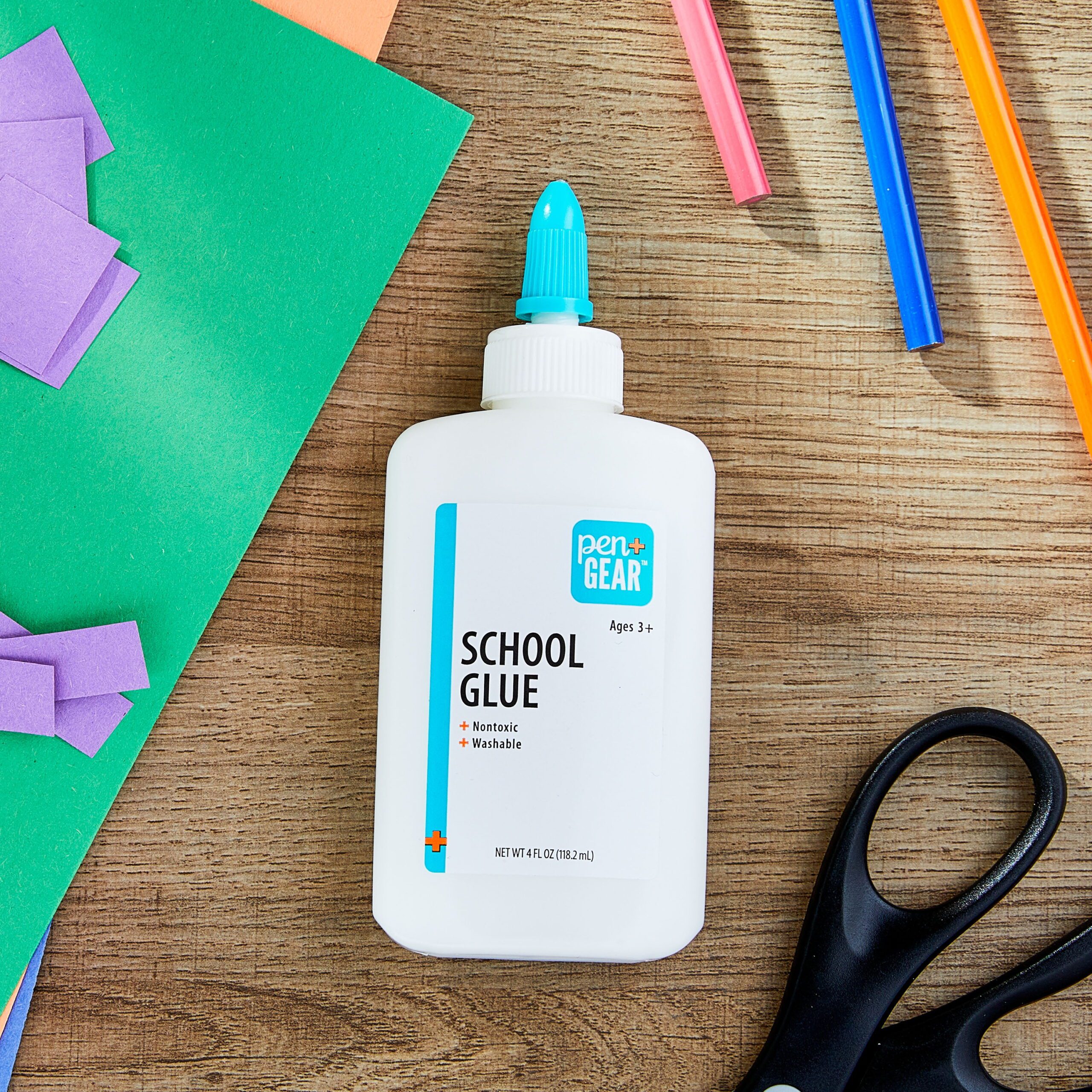 Washable School Glue, White, 4 Oz, 118Ml, 0.271 Lb, Art and Craft, for Slime, Dry in 30 Min - Image 3