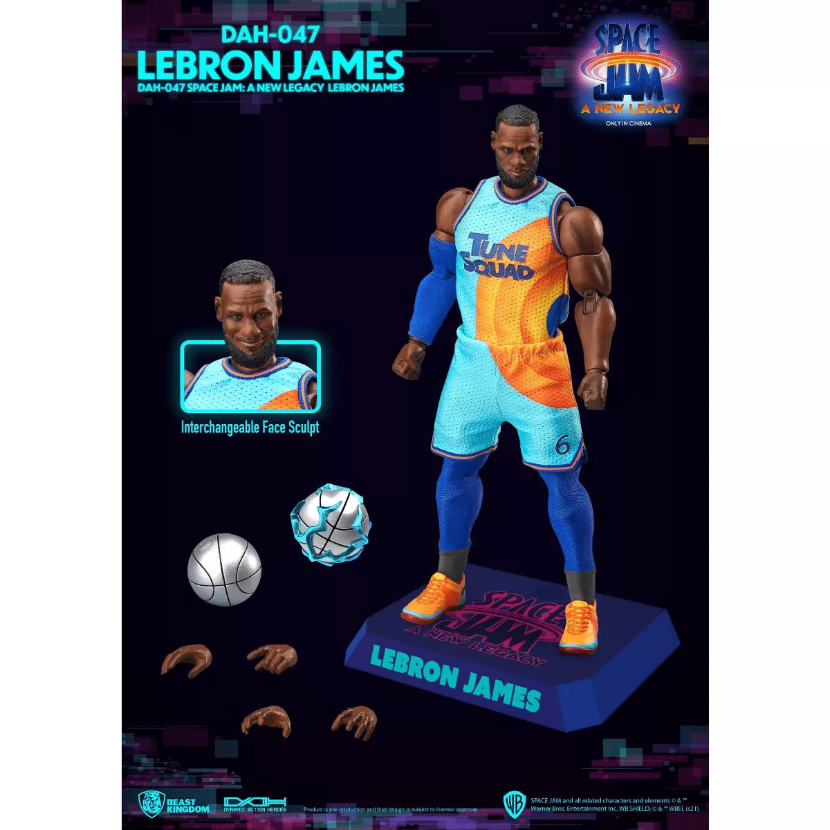Space Jam: a New Legacy Lebron James(Dynamic 8Ction Hero)
