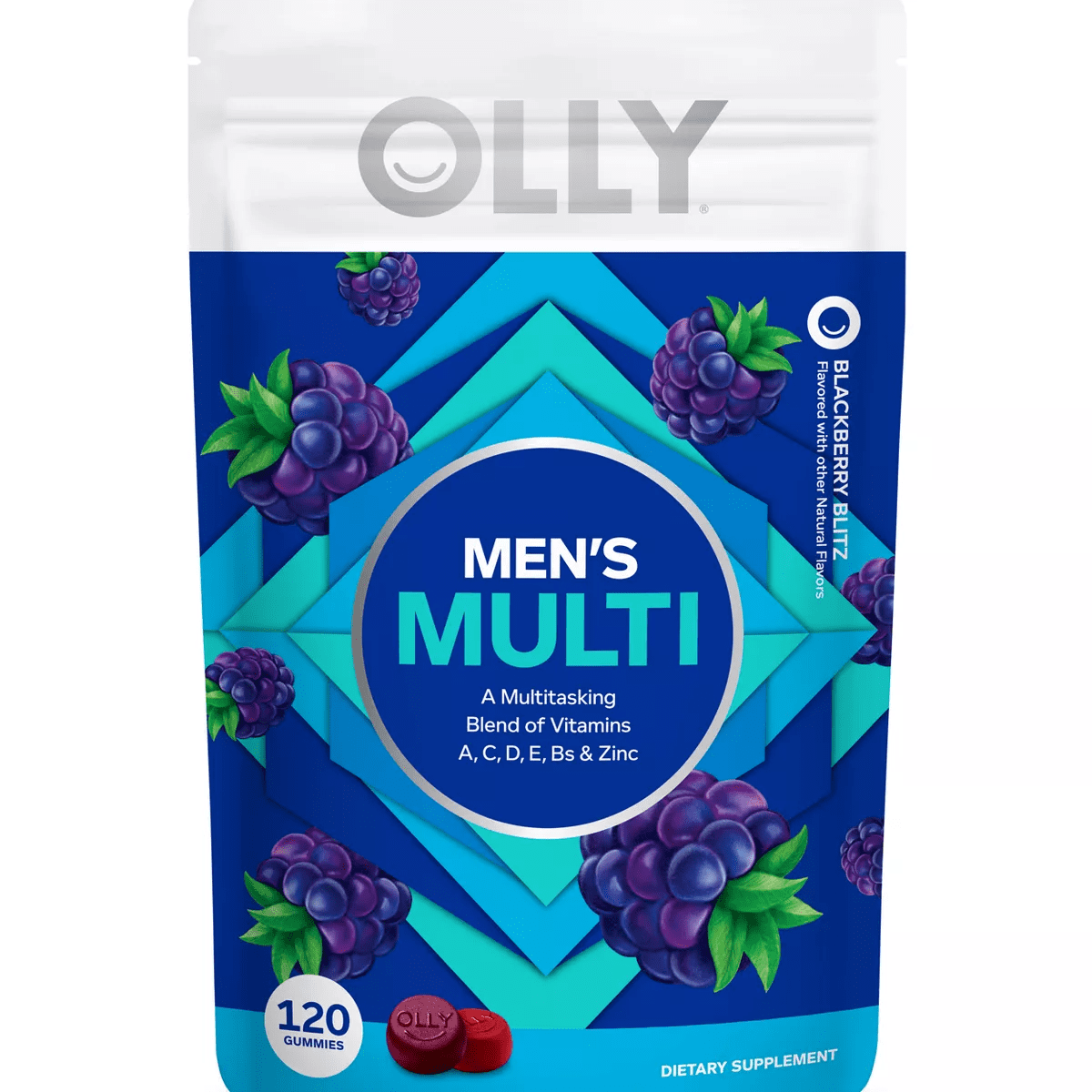OLLY Men'S Multivitamin Gummy - Blackberry Blitz - Image 2