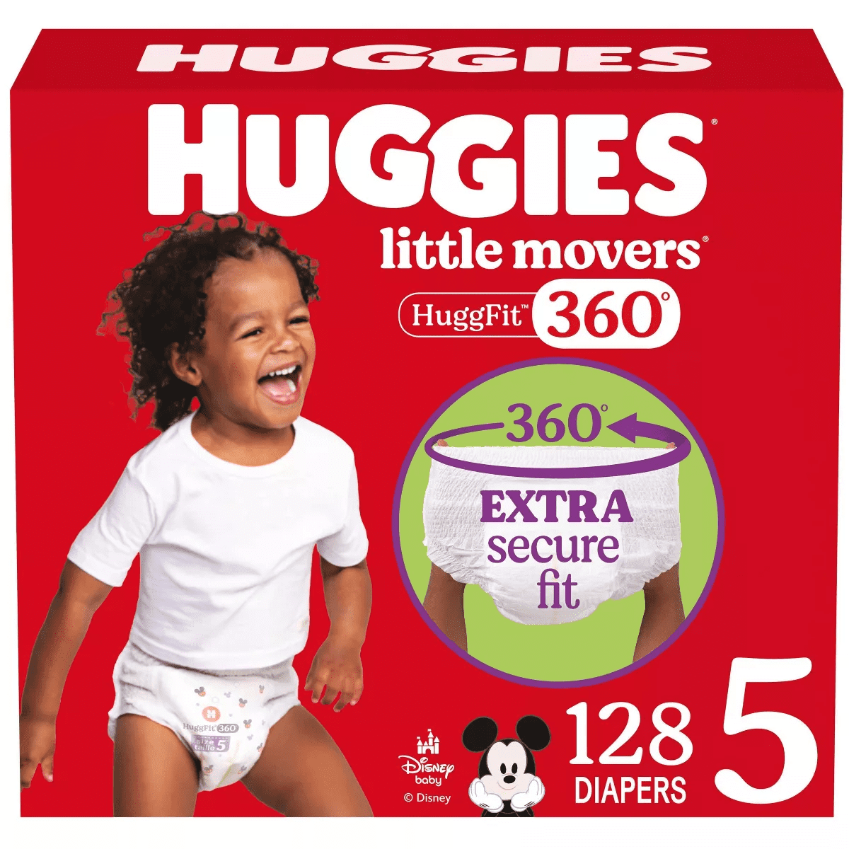 Huggies Little Movers Huggfit 360 Diapers - Image 25