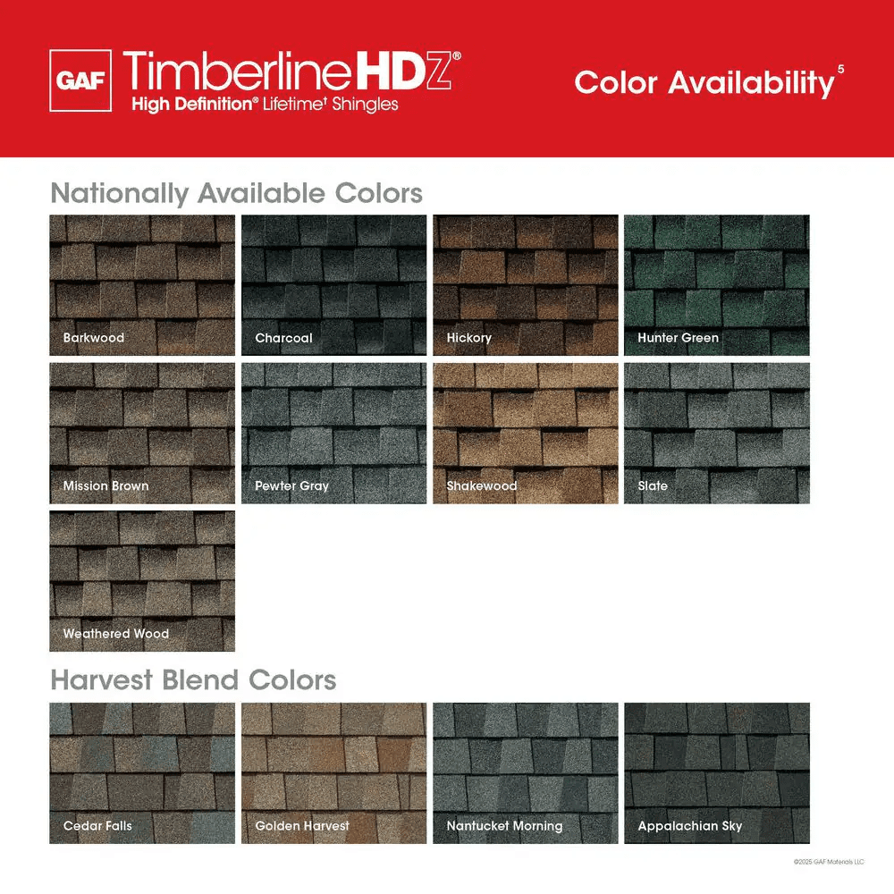 Timberline HDZ Charcoal Algae Resistant Laminated High Definition Shingles (33.33 Sq. Ft. per Bundle) - Image 13