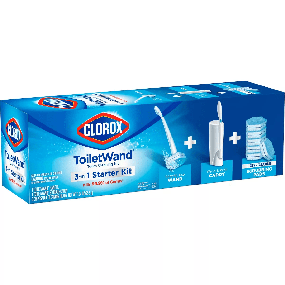 Clorox Toiletwand Disposable Toilet Cleaning System - Toiletwand Storage Caddy and 6 Refill Heads - Image 10