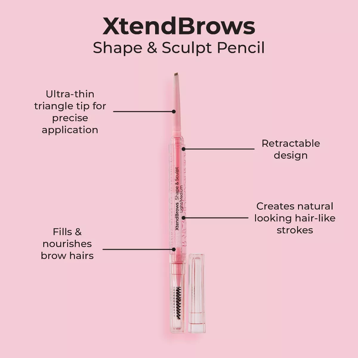 Mcobeauty Xtendbrows Shape & Sculpt Pencil - Image 5