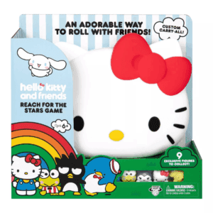 Moose Games Hello Kitty & Friends Reach for the Stars Game: Memory Skills, Math, 2-6 Players, Includes Cards & Storage Pouch