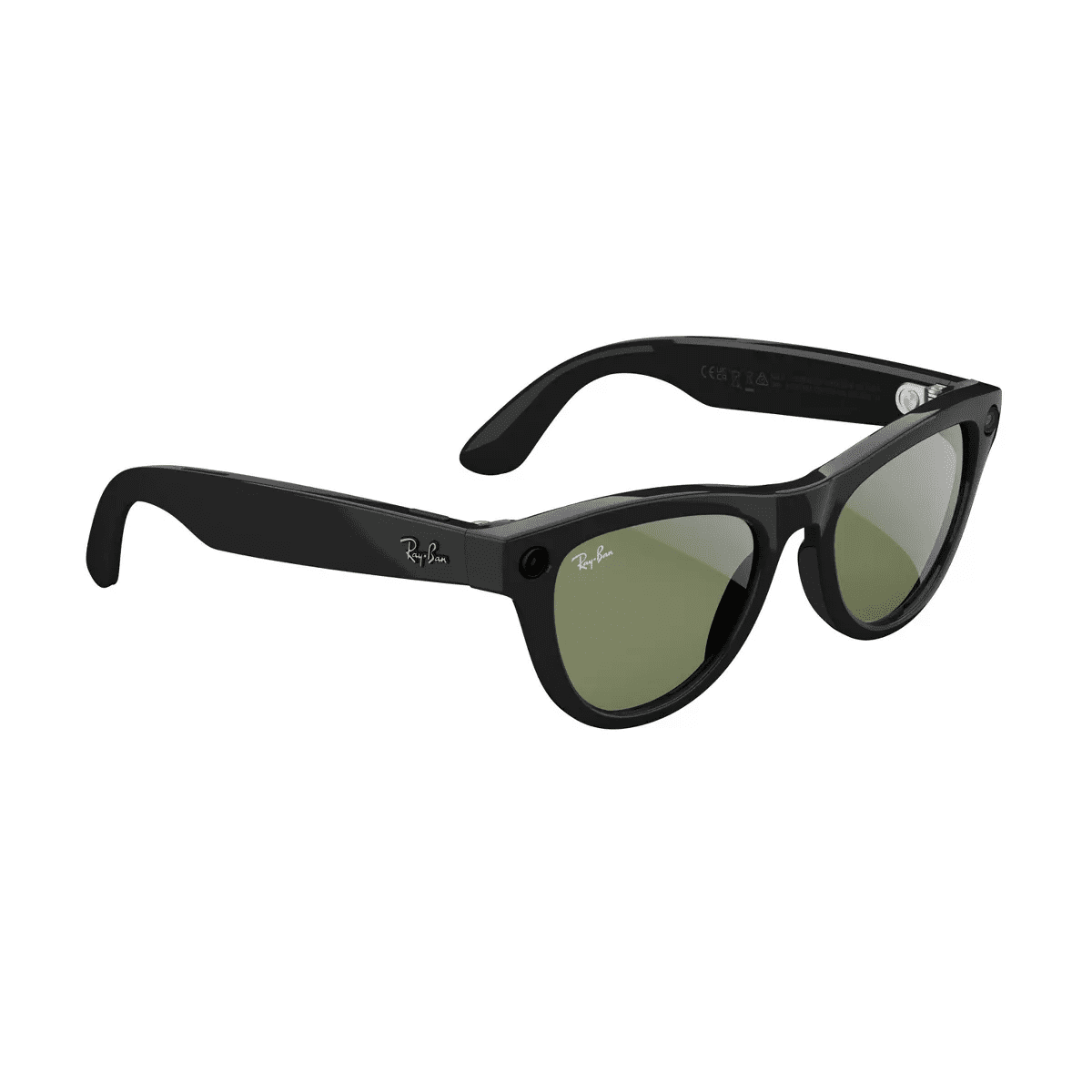 Ray-Ban | Meta Skyler (Gen 2) - Shiny Black, Green Lenses - Image 8