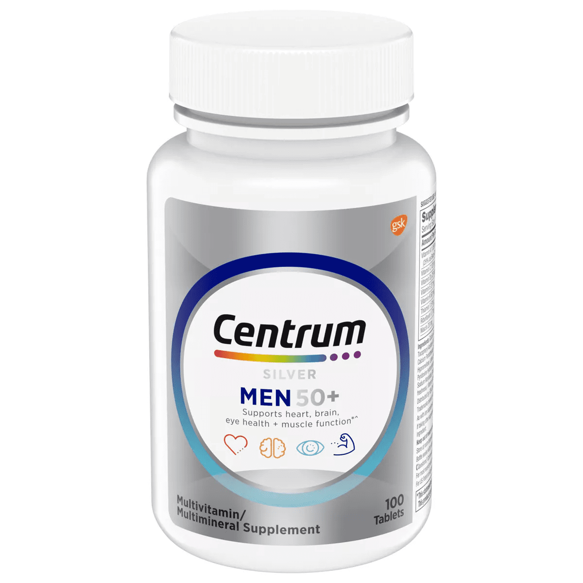 Centrum Silver Men 50+ Multivitamin Dietary Supplement Tablets - Image 2