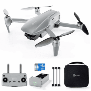 Contixo F36 GPS Drone 4K Camera, 3-Axis Gimbal, 25 Min Flight, 2-Mile Range, Foldable, Brushless, Follow Me, One-Key Return