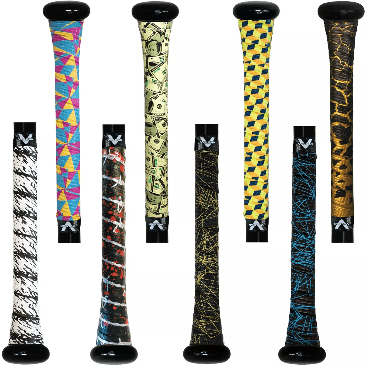 Vulcan Uncommon Series 1.0Mm Ultralight Advanced Polymer Bat Grip Tape Wrap - Image 2