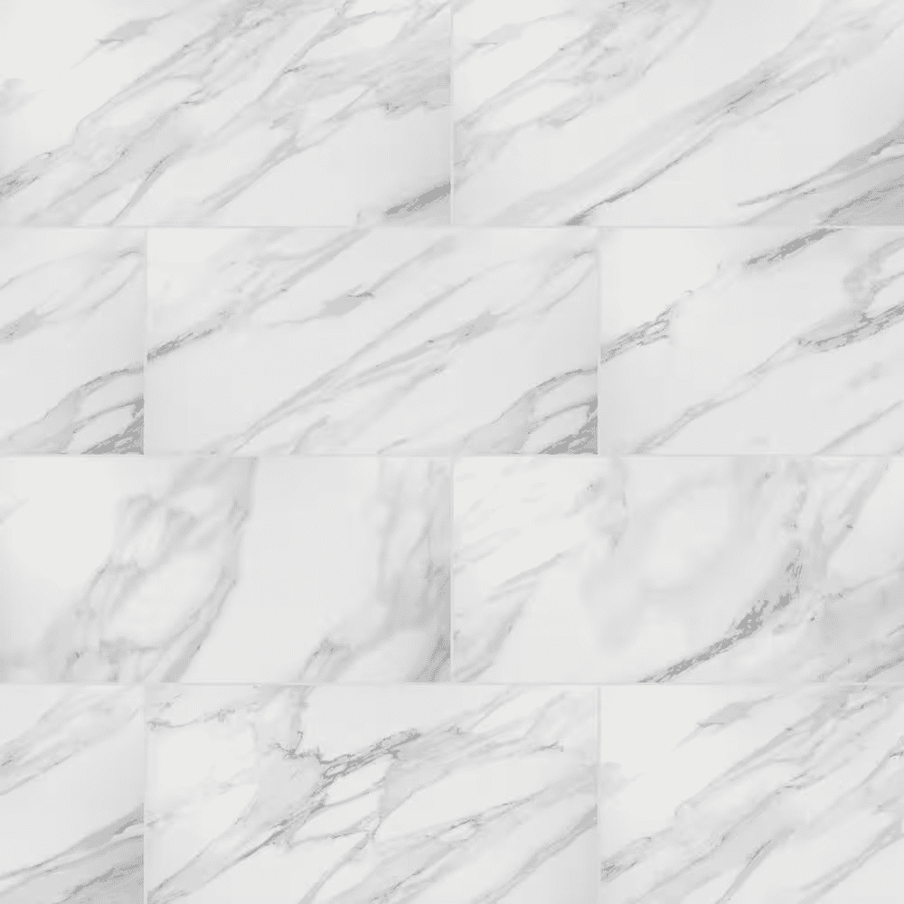 Strata 12 In. X 24 In. Matte Ceramic Marble Look Floor and Wall Tile (16 Sq. Ft. /Case)
