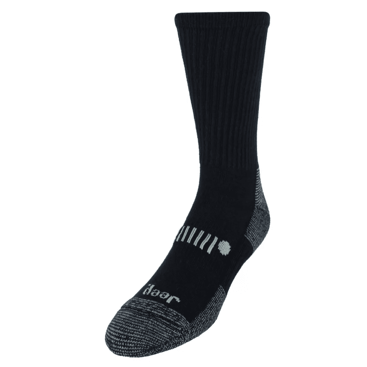 Jeep Men'S Big and Tall Classic Cotton Crew Socks (3 Pair Pack)