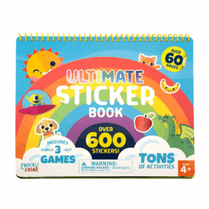 Ultimate Sticker Activity Book with 600+ Stickers - Chuckle & Roar
