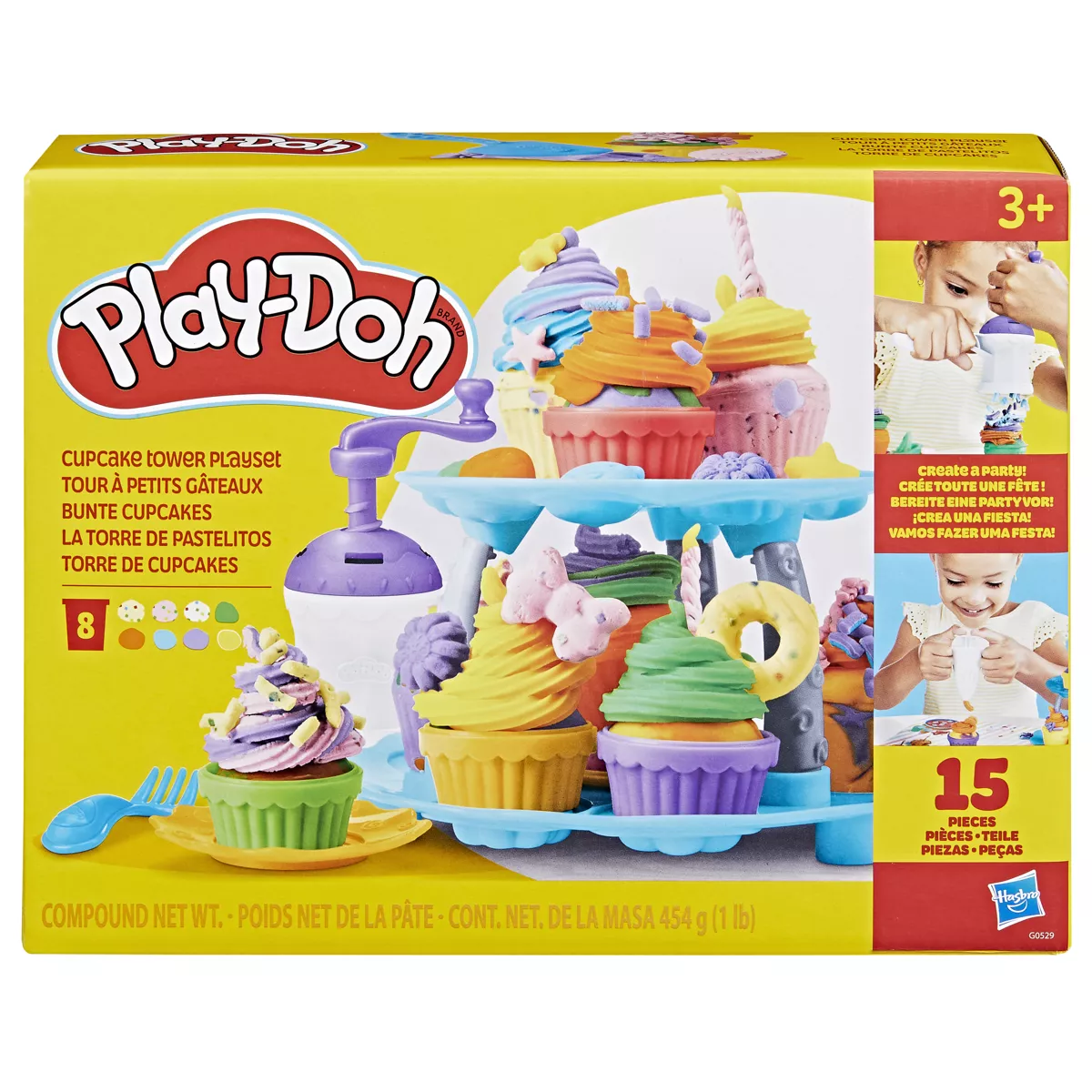 Play-Doh Cupcake Tower Playset - 15Pc - Image 3