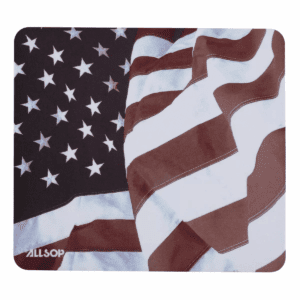 Allsop® Old-Fashioned American Flag Mouse Pad in Red