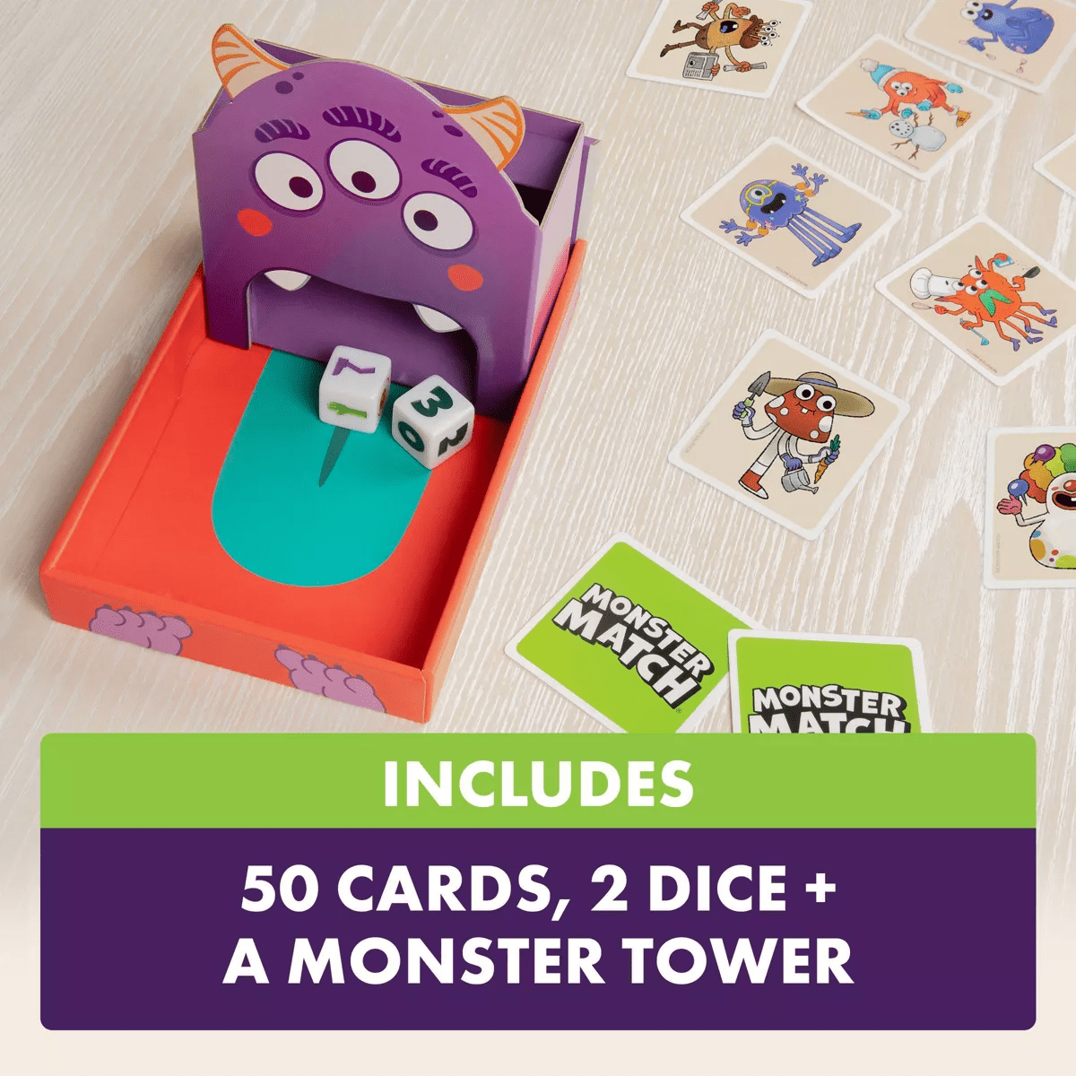 Kitten Games Monster Match Board Game: Educational Social Skills, Fast Play, 2-6 Players - Image 3