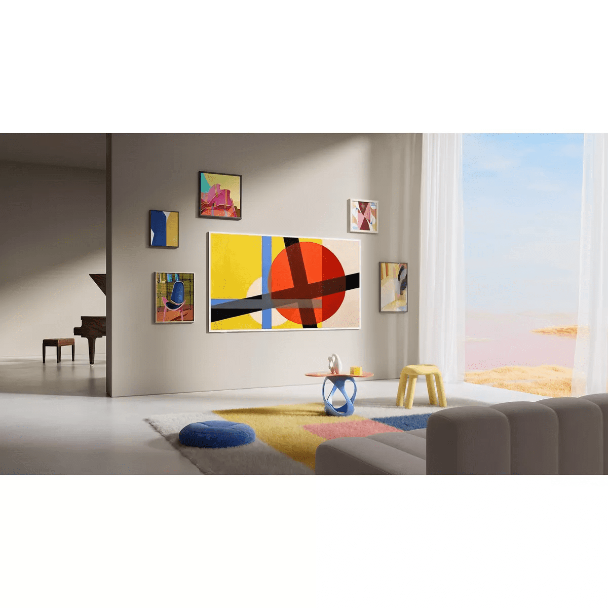 TCL 55" Class NXTVISION 4K QLED Smart Frame with Google TV and Flush Wall Mount - White 55A300W - Image 21