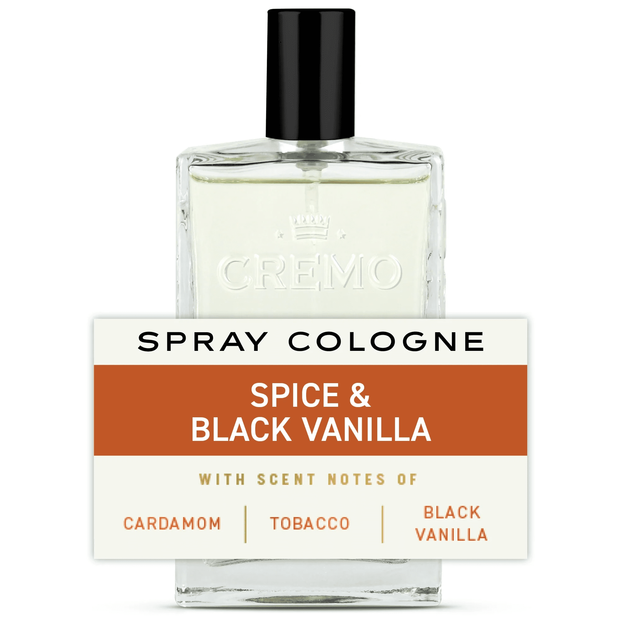 Men'S Cologne Spray, Spice & Black Vanilla Scent, 3.4 Fl Oz