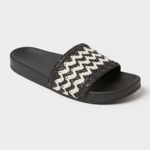 Women'S Chloe Raffia Footbed Slide Sandals - Universal Thread™
