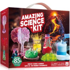 Science Kits for Kids 85+ STEM Educational Experiments Toys Gifts for Boys Girls Age 6-12