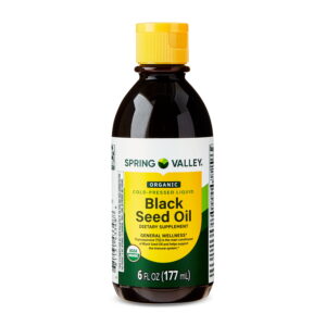 Organic Cold-Pressed Black Seed Oil, Liquid Dietary Supplement, 6 Fl Oz