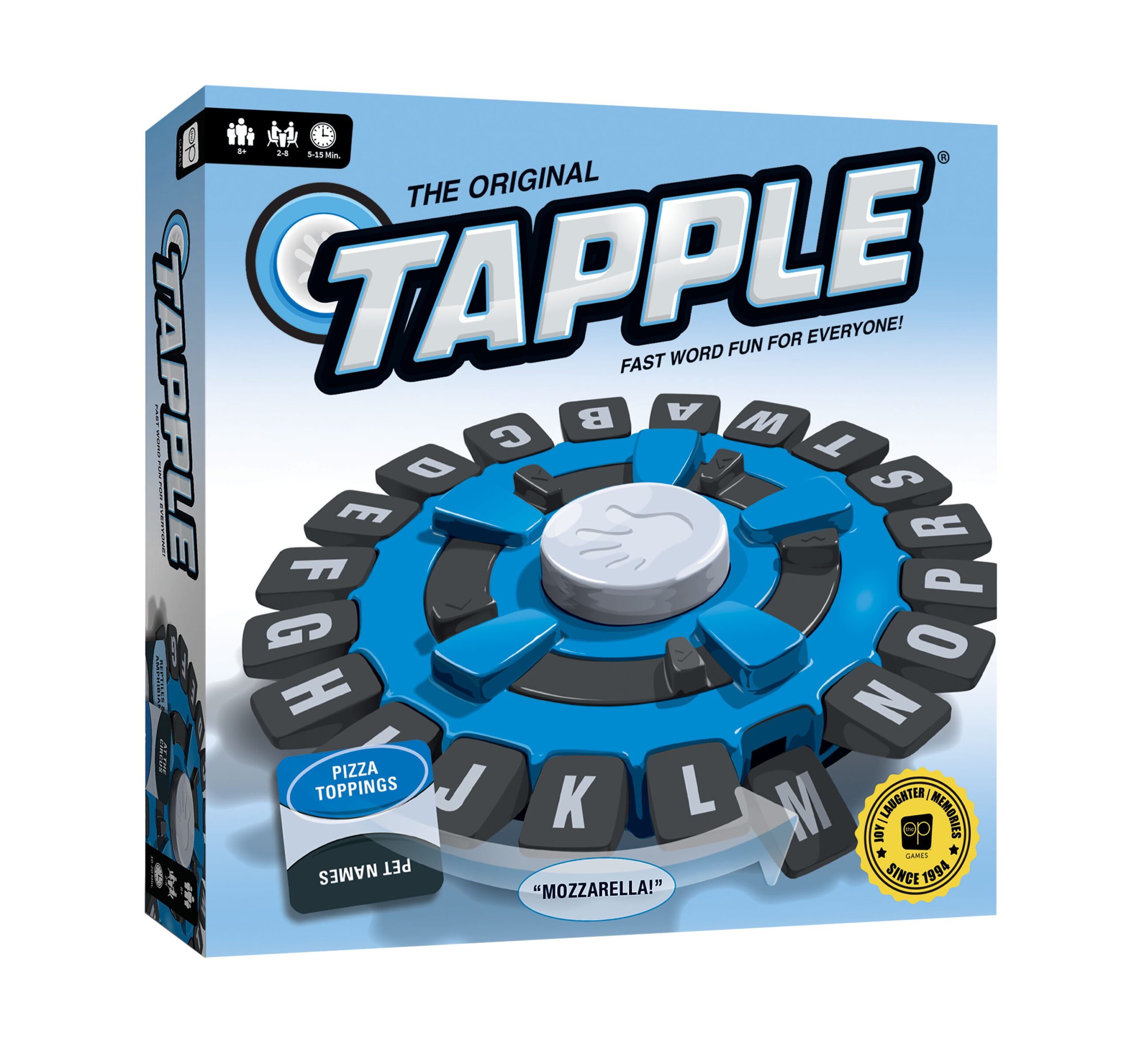Tapple Word Game by , Fast-Paced Family Board Game, 2 - 8 Players Ages 8 and Up