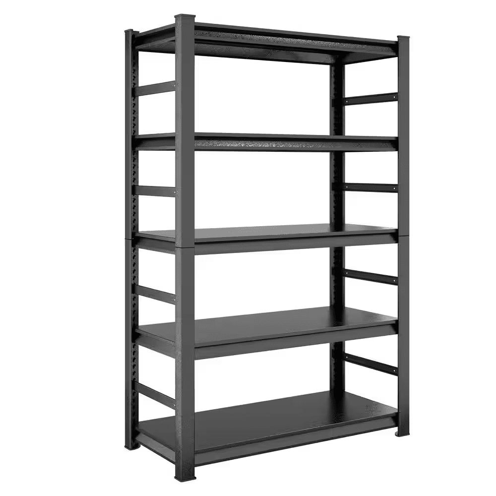 72 In. Storage Shelves, 5 Tier Heavy Duty Metal Shelving Unit Adjustable Shelving Units and Pantry Organizer Shelf - Image 5