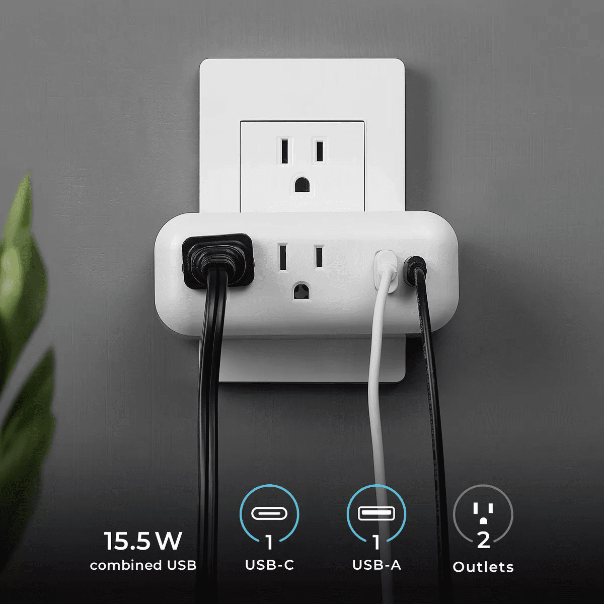 Globe Electric USB Wall Tap - Image 4