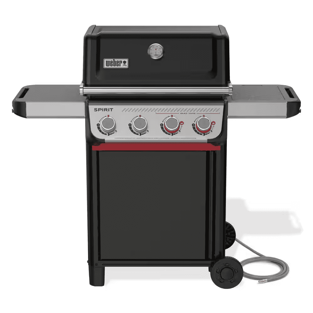Spirit SB-E-425 4-Burner Natural Gas Grill in Black with Powerful Boost Burners - Image 10