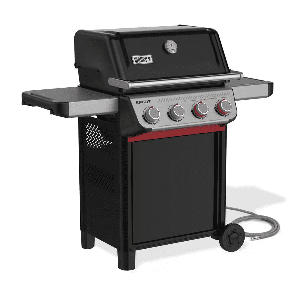 Spirit SB-E-425 4-Burner Natural Gas Grill in Black with Powerful Boost Burners - Image 4