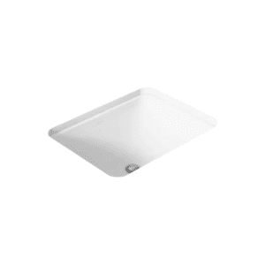 Caxton 20.4 In. X 15.75 In. Undermount Bathroom Sink in White Vitreous China