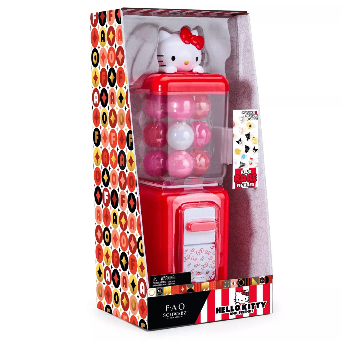 FAO Schwarz Sanrio Toy Vending Machine Throwback Play Market Stand - 13Pk - Image 7
