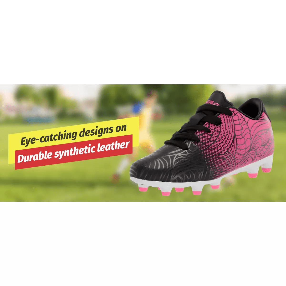 Vizari Unisex- Cali Firm Ground Soccer Shoes for Boys and Girls - Image 9