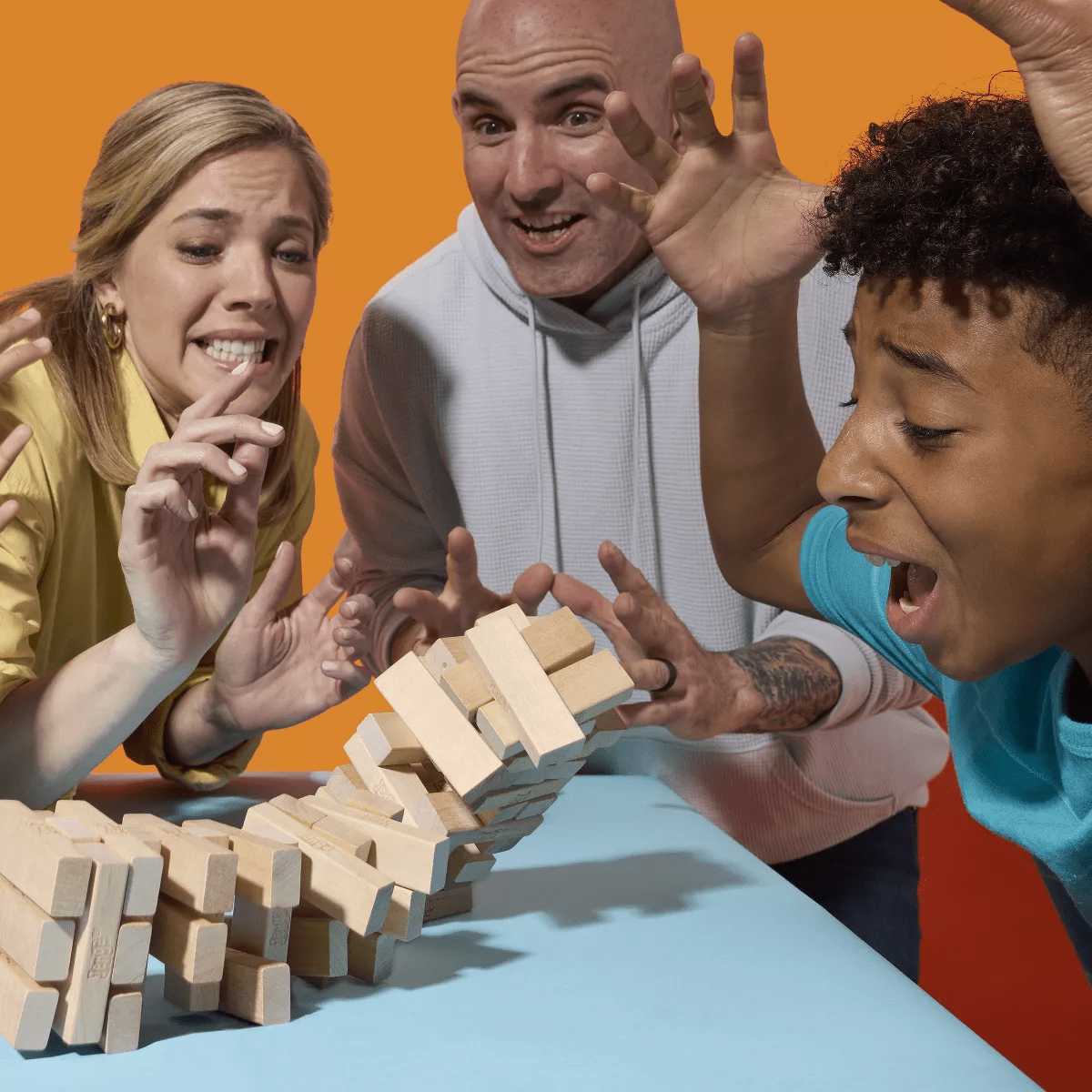 Hasbro Gaming Jenga Board Game with More Ways to Play - Image 9