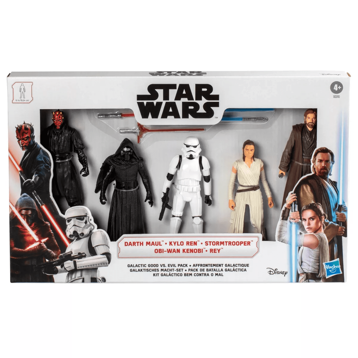 Star Wars Galactic Good Vs. Evil 6" Action Figure Set - 5Pk( Target Exclusive) - Image 2