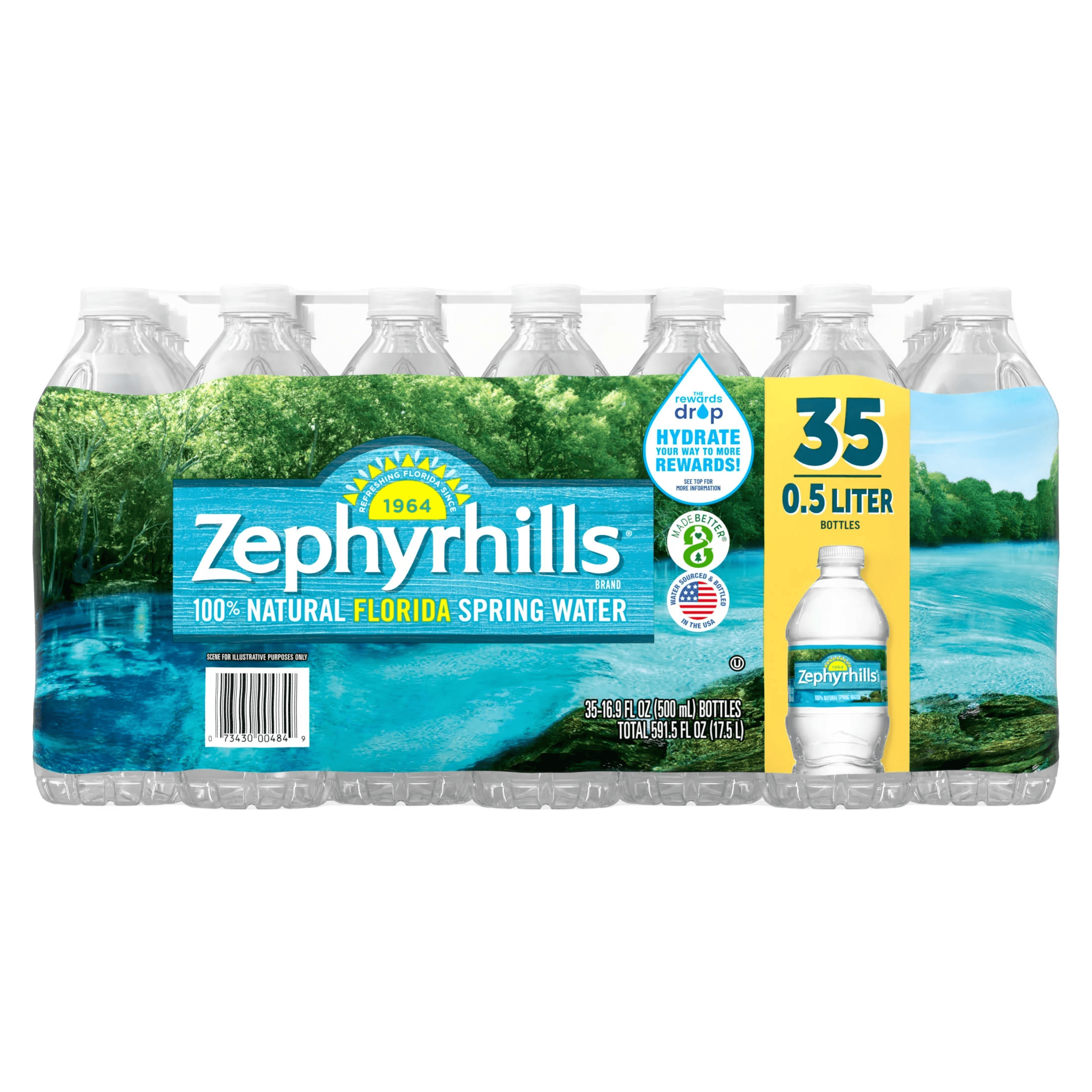 Florida Spring Water, 16.9 Fl Oz, 35-Pack Plastic Bottles - Image 11