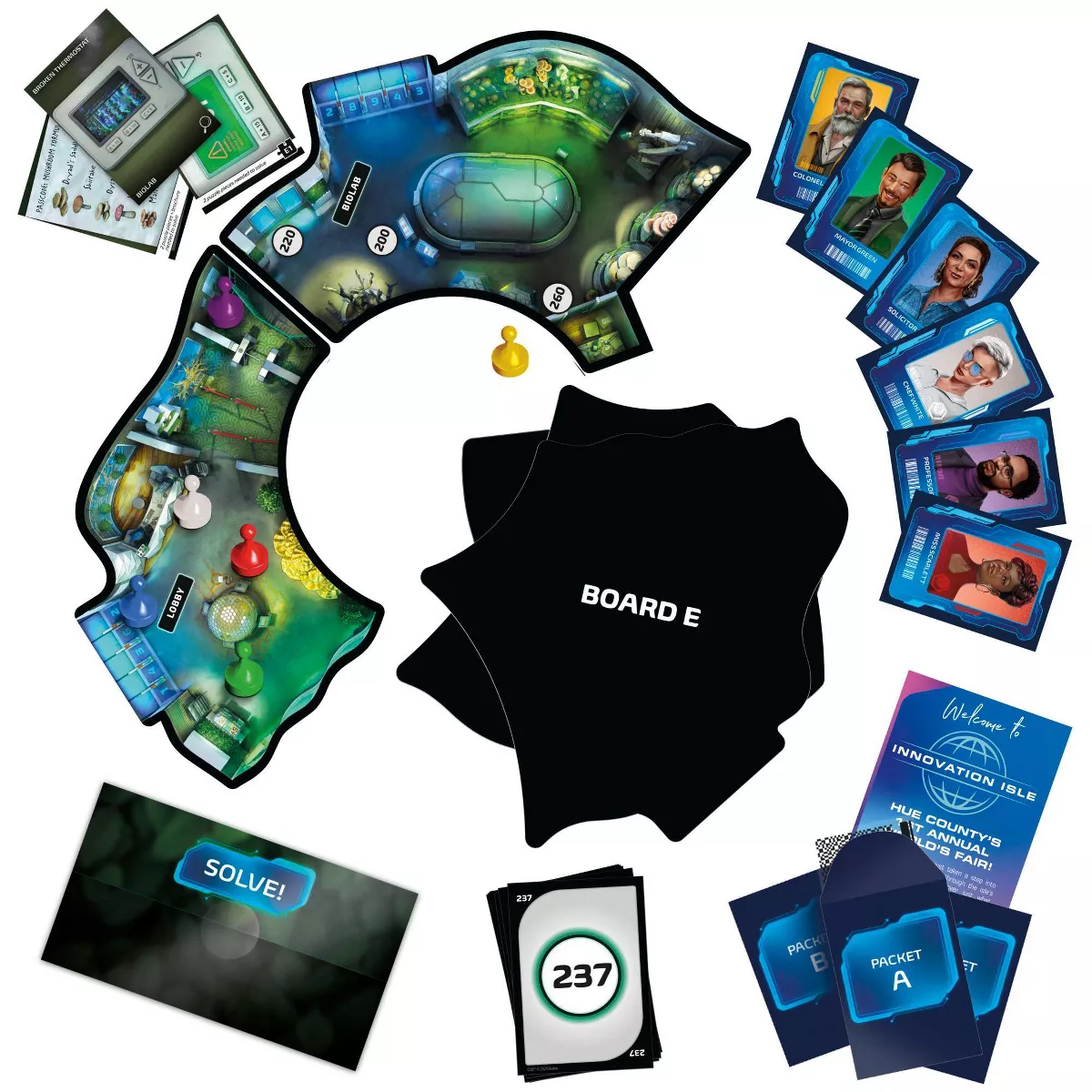 Hasbro Gaming Clue Escape the World'S Fair Game - Image 4